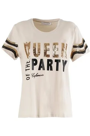 CAFèNOIR Camiseta JT918 para mujer