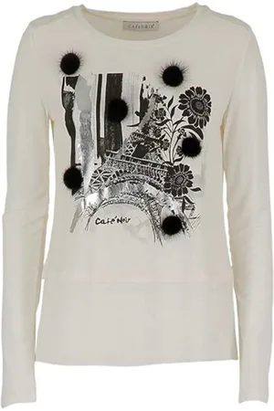 CAFèNOIR Camiseta JT011 para mujer