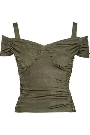 Guess Blusa EMILY SHINY RIB para mujer
