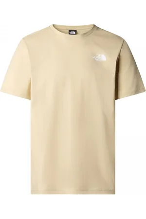 The North Face Tops y Camisetas NF0A87NP M SS BOX NSE TEE-3X41 GRAVEL para hombre