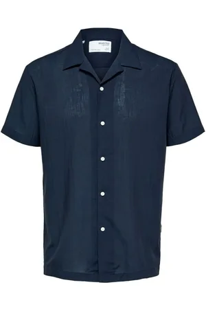 SELECTED Camisa manga larga 16084639 AIR-SKY CAPTAIN para hombre