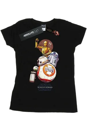 STAR WARS Camiseta manga larga Droids para mujer