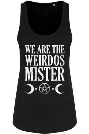 Grindstore Camiseta tirantes We Are The Weirdos Mister para mujer
