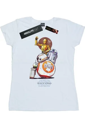 STAR WARS Camiseta manga larga Droids para mujer