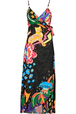 Desigual Vestido largo SWIM_SELVA para mujer