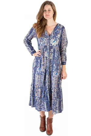 Isla Bonita By Sigris Vestido largo Vestido Largo Midi para mujer