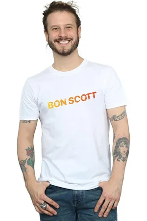 Bon Scott Camiseta manga larga BI44533 para hombre