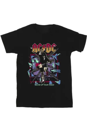 AC/DC Camiseta manga larga Blow Up Your Video para niña