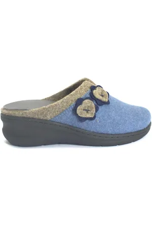 Melluso Pantuflas MEL-RRR-PD902D-BL para mujer