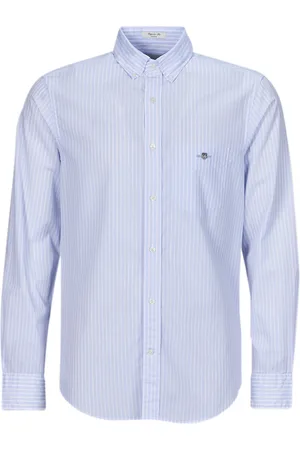 GANT Camisa manga larga REG POPLIN STRIPE SHIRT para hombre