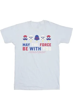 STAR WARS Camiseta manga larga May The Force Ice Pops para hombre