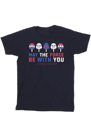 STAR WARS Camiseta manga larga May The Force Ice Pops para hombre