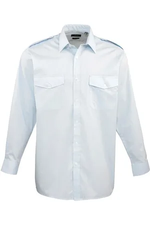 Premier Camisa manga larga PR210 para hombre