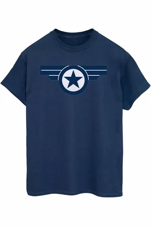 Marvel Camiseta manga larga Super Soldier para mujer