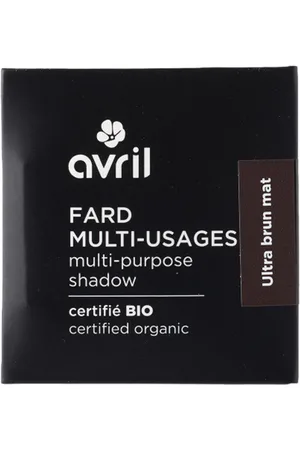 Avril 8790 Sombra de ojos & bases Certified Organic Eyeshadow - Ultra Brun Mat para mujer