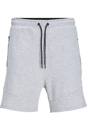 JACK & JONES Short 12186750 JPSTGORDON JJAIR SWEAT SHORTS BEX SN LIGHT GREY MELANG para hombre