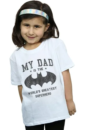 DC Comics Originals Camiseta manga larga My Dad Is Batman para niña