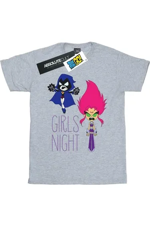 DC Comics Originals Camiseta manga larga Teen Titans Go Girls Night para hombre