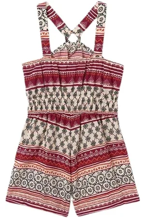 Mayoral Vestidos Mono corto estampado para niña