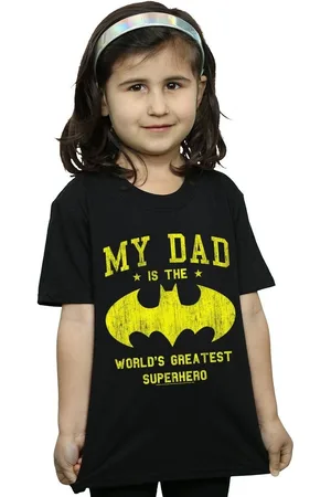 DC Comics Originals Camiseta manga larga My Dad Is Batman para niña