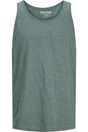 JACK & JONES Camiseta tirantes 12252180 JORTAMPA SLUB TANK TOP LAUREL WREATH para hombre