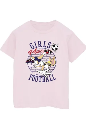 Dessins Animés Camiseta manga larga Girls Play Football para hombre