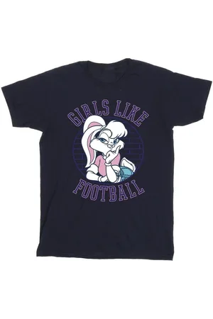 Dessins Animés Camiseta manga larga Girls Like Football para hombre