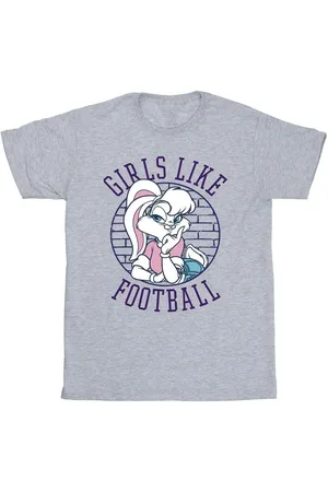 Dessins Animés Camiseta manga larga Girls Like Football para hombre