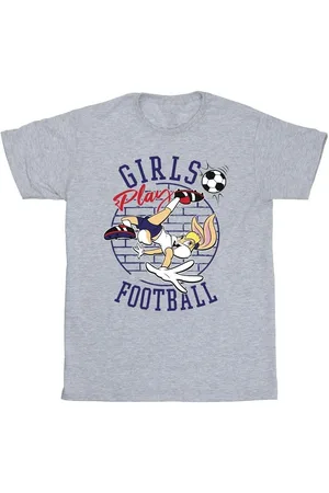 Dessins Animés Camiseta manga larga Girls Play Football para hombre