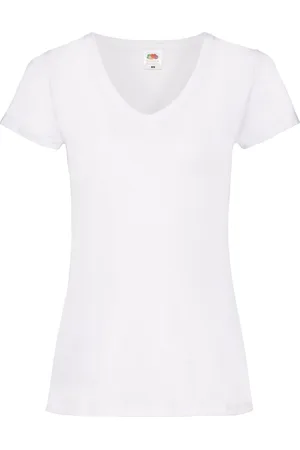 Fruit Of The Loom Camiseta manga larga Valueweight para mujer