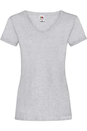 Fruit Of The Loom Camiseta manga larga Valueweight para mujer