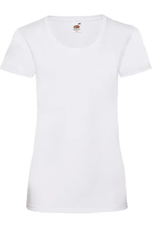 Fruit Of The Loom Camiseta manga larga Valueweight para mujer