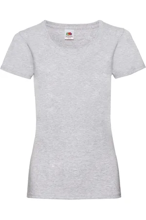 Fruit Of The Loom Camiseta manga larga Valueweight para mujer