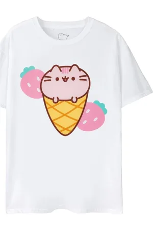 Pusheen Camiseta manga larga NS7836 para mujer