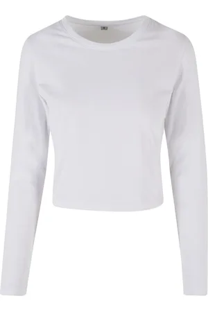 Build Your Brand Camiseta manga larga RW9814 para mujer