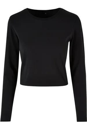 Build Your Brand Camiseta manga larga RW9814 para mujer