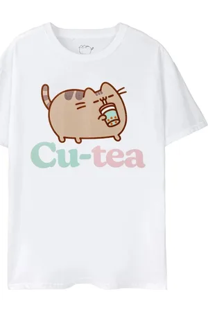 Pusheen Camiseta manga larga Cutea para mujer