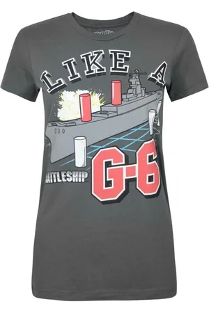Goodie Two Sleeves Camiseta manga larga Battleship Like A G6 para mujer