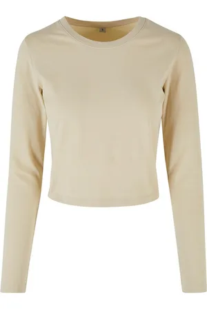 Build Your Brand Camiseta manga larga RW9814 para mujer