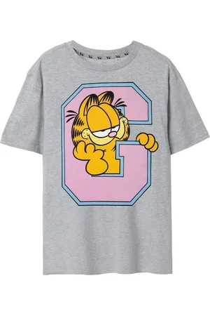 Garfield Camiseta manga larga Collegiate para hombre