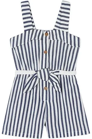 Mayoral Vestidos Mono rayas para niña