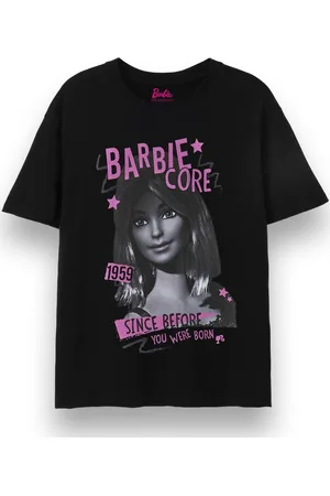 Dessins Animés Camiseta manga larga Barbiecore Rock para mujer