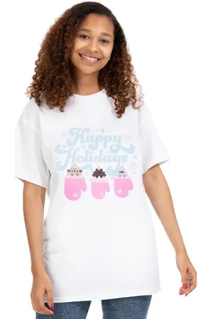 Pusheen Camiseta manga larga NS7847 para mujer