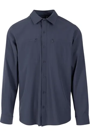 Trespass Camisa manga larga Cargan para hombre
