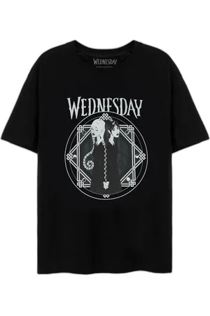 Wednesday Camiseta manga larga Back To Back para mujer