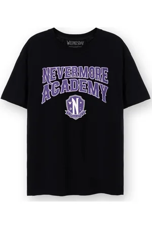 Wednesday Camiseta manga larga Nevermore Academy para mujer