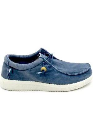 Pitas Zapatos Bajos WALLABI WASHED para hombre