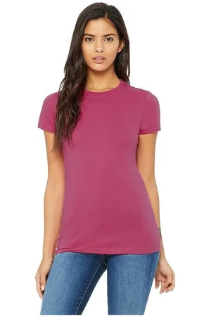 Bella + Canvas Camiseta manga larga The Favourite para mujer
