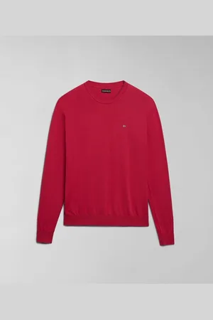 Napapijri Jersey DECATUR 5 NP0A4HUW-R25 RED BARBERRY para hombre
