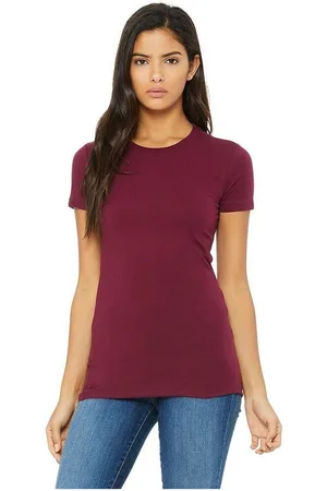 Bella + Canvas Camiseta manga larga The Favourite para mujer